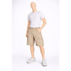 The North Face Mens Cargo Shorts Tan Nylon Hiking Size 40 outdoor, gorpcore